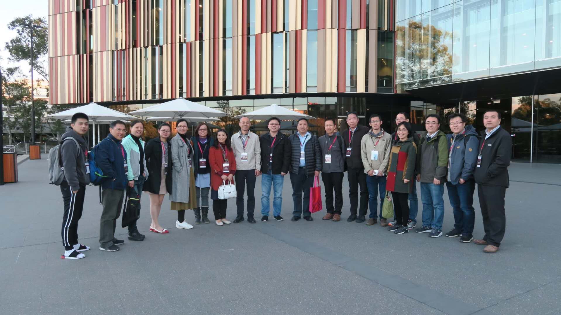 2018年7月团队成员参加悉尼Geoanalysis2018国际研讨会